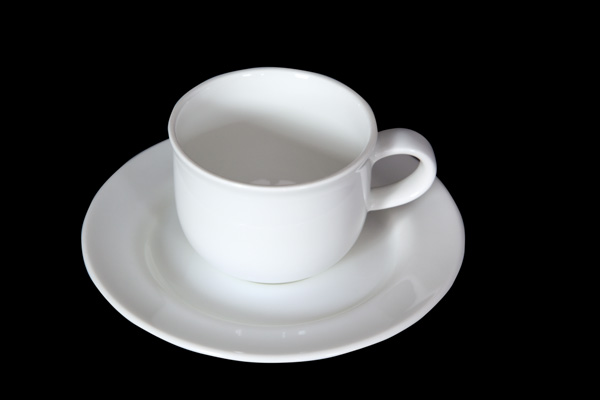 Tazza tea con piattino